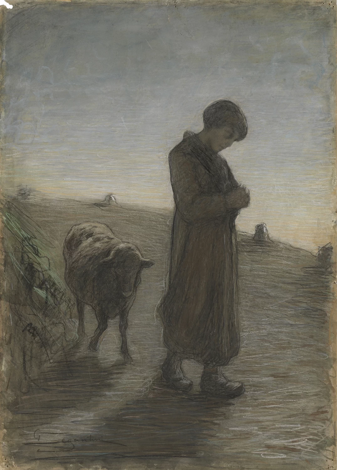 Ave Maria sui monti, 1881 - Stiftung für Kunst, Kultur und Geschichte, Winterthur, Schweiz